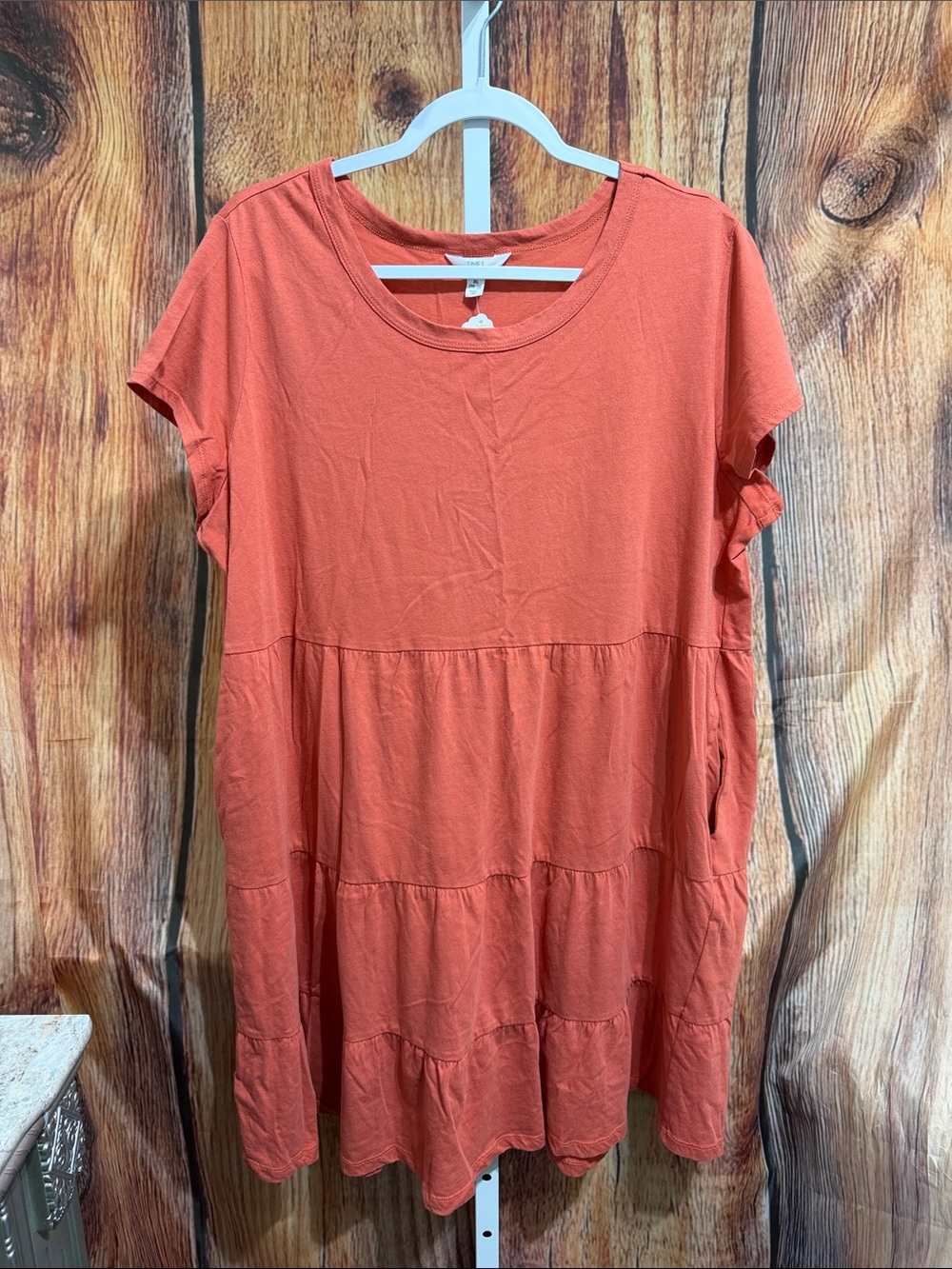 Time and Tru Tiered Dress Size XL (16-18)
